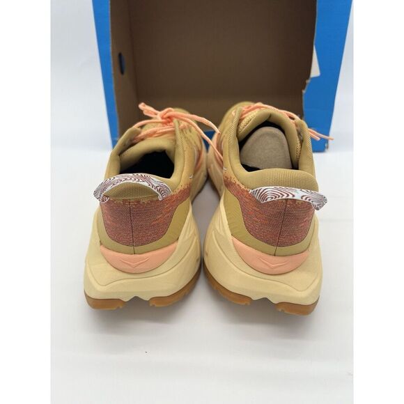 HOKA Skyline Float X Brown Pollen Hiking Shoes 114160-FLX Mens Size 10 - Picture 6 of 9